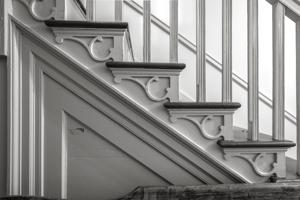 Main staircase, 1804
